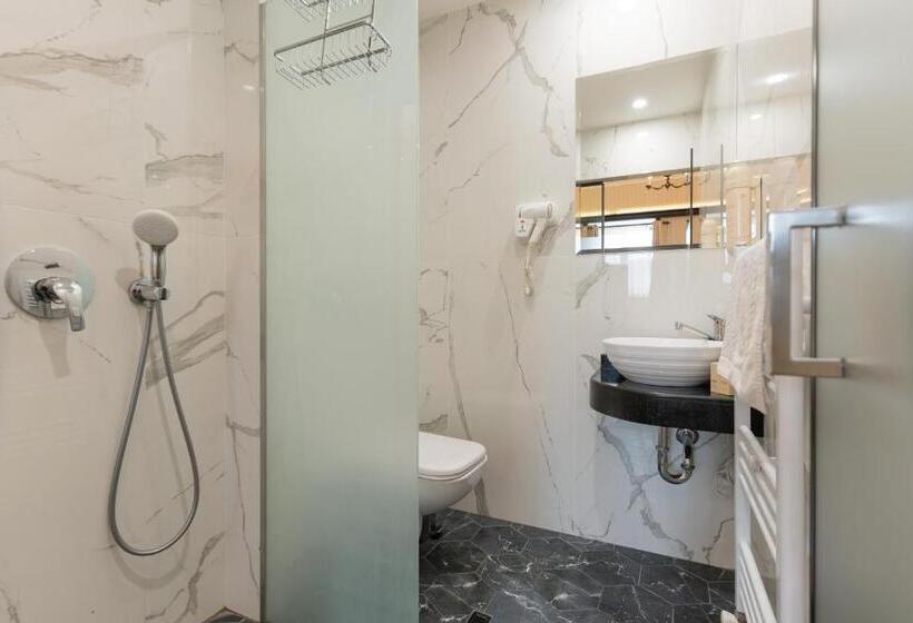 غرفة قياسية مزودة بجاكوزى, Tsarevets Design And Spa