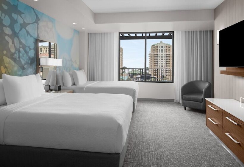스탠다드 룸 더블 침대 2개, Courtyard By Marriott Clearwater Beach