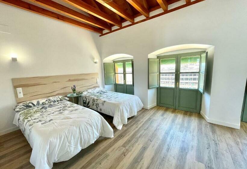 اتاق استاندارد با چشم‌انداز, La Despensa De La Corredera Hostal