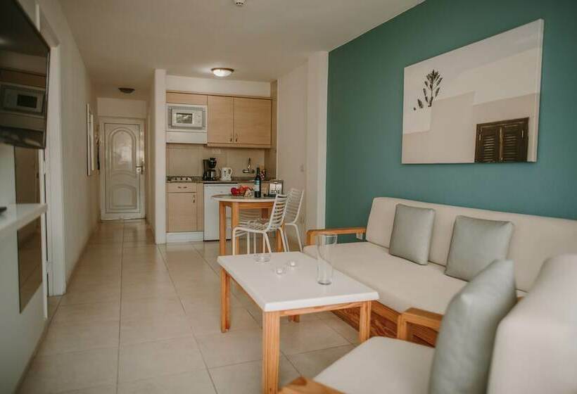 プールビューの１ベッドルームプレミアムアパートメント, Aparthotel Playa del Sol - Adults Only