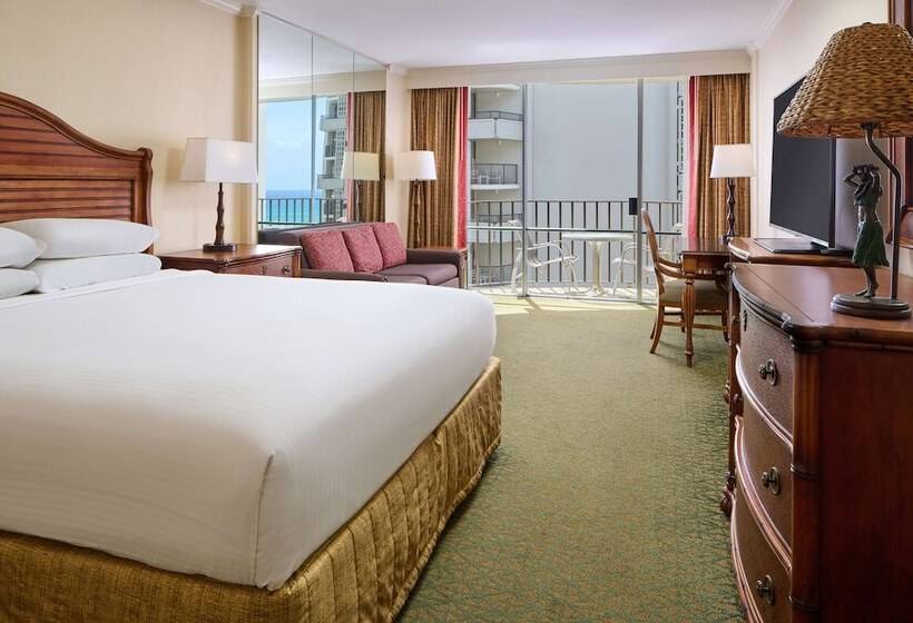 Quarto Clube Vista Mar, Outrigger Waikiki Beach Resort