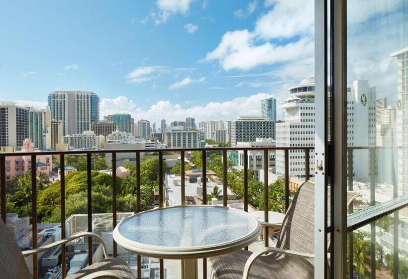 Quarto Standard Cama Dupla Vista Cidade, Outrigger Waikiki Beach Resort
