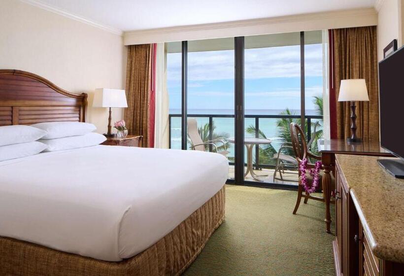 带海景的俱乐部房间, Outrigger Waikiki Beach Resort