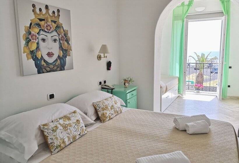 Номер Superior Вид на Море, Ossidiana Stromboli Center
