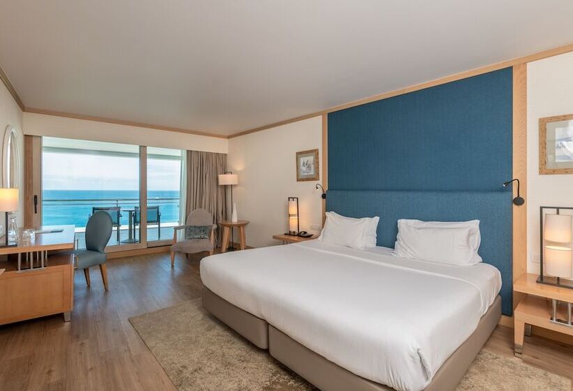 اتاق لوکس با چشم‌انداز دریا, Sesimbra Oceanfront Hotel   Preferred Hotels And Resorts