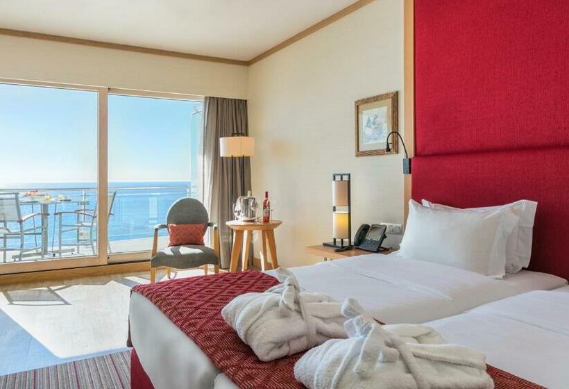 اتاق لوکس با چشم‌انداز دریا, Sesimbra Oceanfront Hotel   Preferred Hotels And Resorts