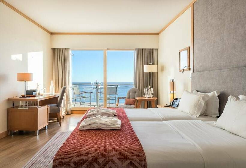 اتاق لوکس با چشم‌انداز دریا, Sesimbra Oceanfront Hotel   Preferred Hotels And Resorts