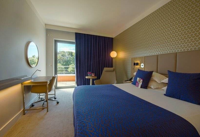 스탠다드 룸 더블 침대 공원 전망, Crowne Plaza Lyon   Cité Internationale