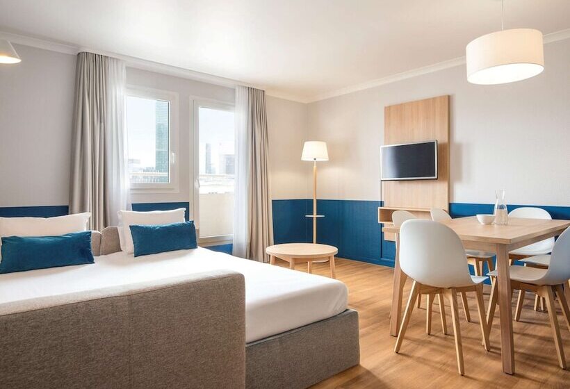 Апартаменты 1 Спальня, Aparthotel Adagio La Défense Kléber