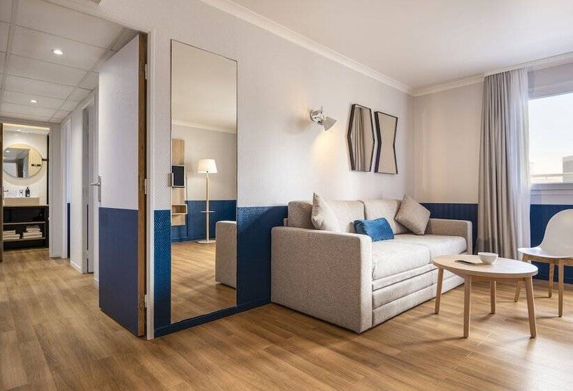 Апартаменты 2 Спальни, Aparthotel Adagio La Défense Kléber
