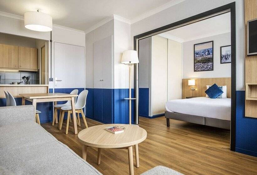 Апартаменты 1 Спальня, Aparthotel Adagio La Défense Kléber