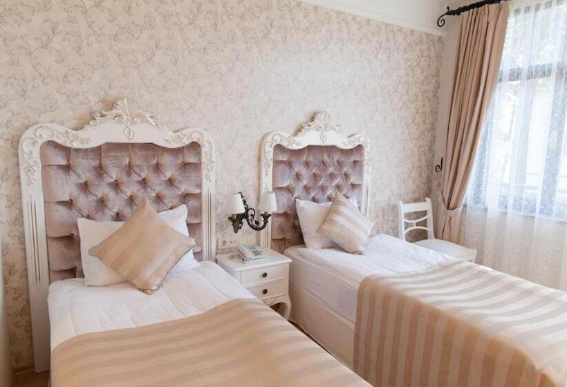 اتاق لوکس با چشم‌انداز باغ, Aspen Hotel Kaleiçi