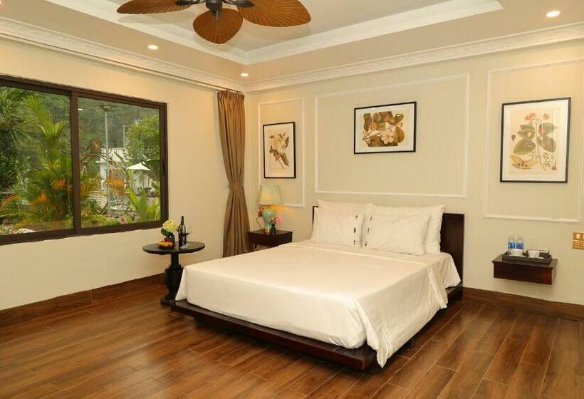 اتاق لوکس با چشم‌انداز باغ, Lalita Tam Coc Resort & Spa