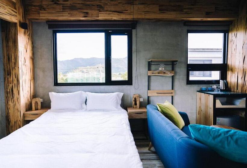 اتاق استاندارد با تراس, 似禾苑民宿 Siheyuan Homestay