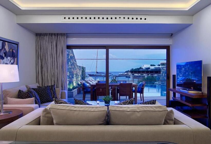Апартаменты 4 Спальни, Elounda Peninsula Luxury Resort, Six Senses Spa