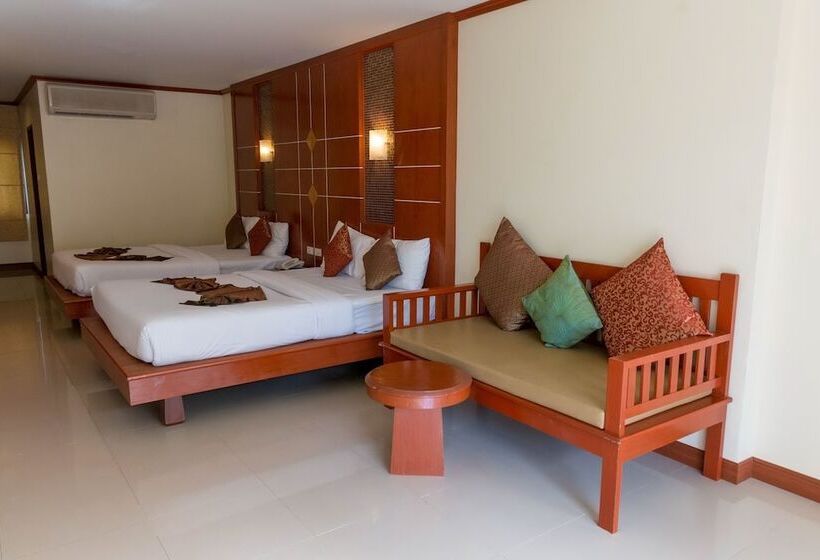 家庭间, Lanta Casuarina Beach Resort   Sha Plus