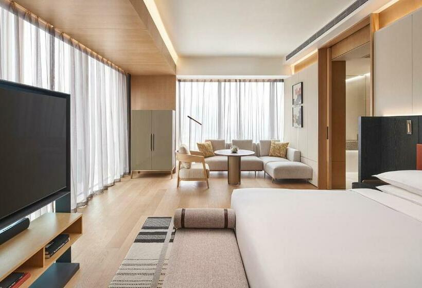 Номер Deluxe Кровать Кинг, Hyatt Regency Ningbo Hangzhou Bay