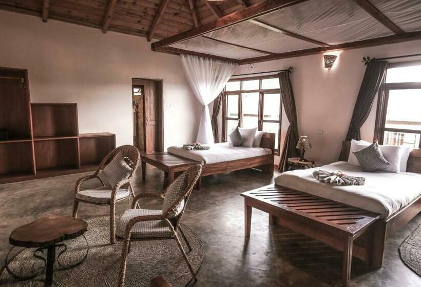Номер Deluxe с Балконом, Ngorongoro Marera Mountain View Lodge