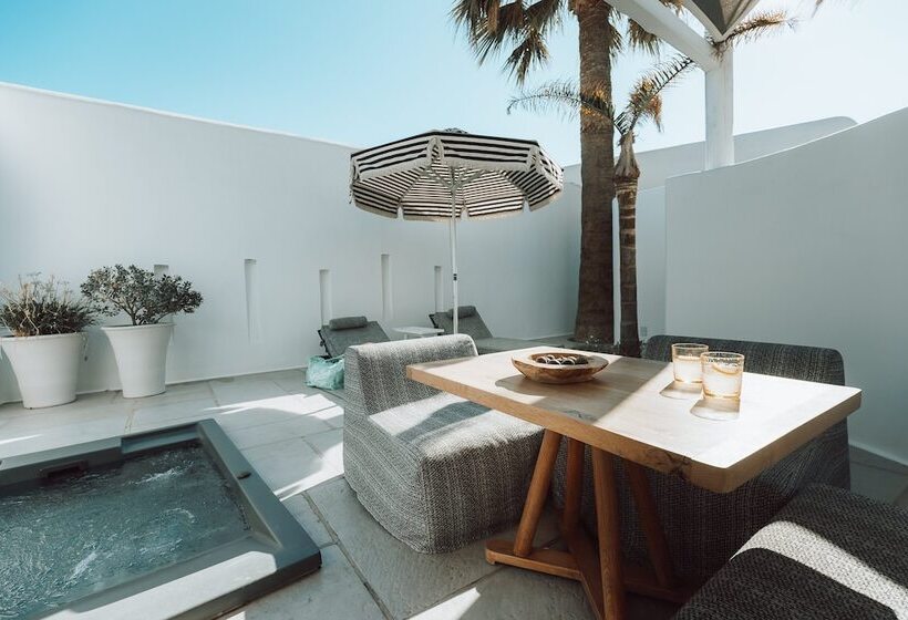 Номер Deluxe с Гидромассажем, Mykonos Ammos Hotel   Small Luxury Hotels Of The World