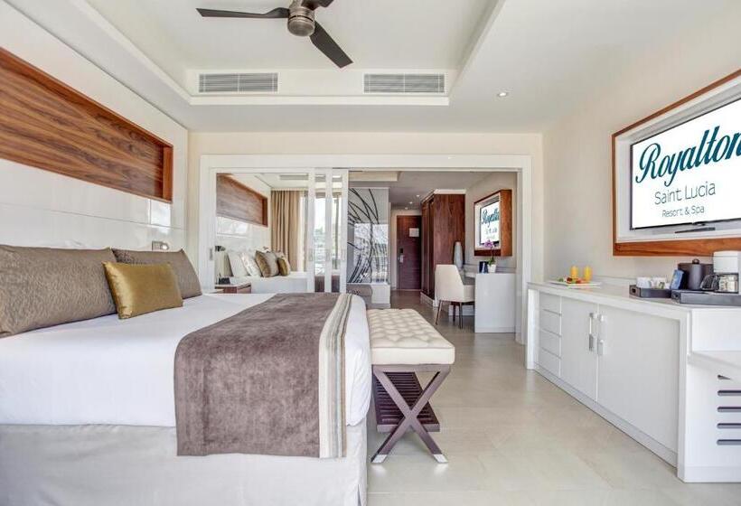 سوییت جونیور لوکس با چشم‌انداز دریا, Royalton Saint Lucia, An Autograph Collection - All Inclusive Resort