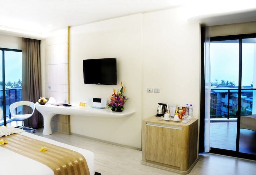 프리미엄 룸, Pattaya Discovery Beach Hotel   Sha Extra Plus
