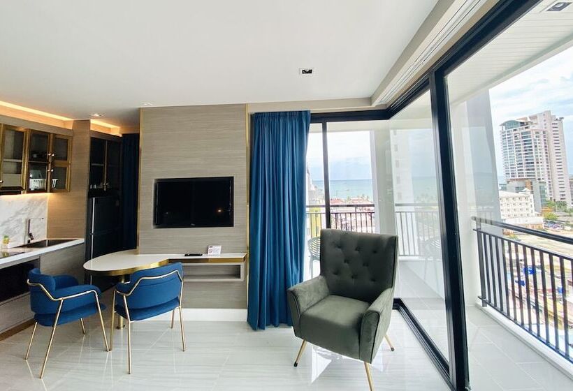 프리미엄 룸, Pattaya Discovery Beach Hotel   Sha Extra Plus