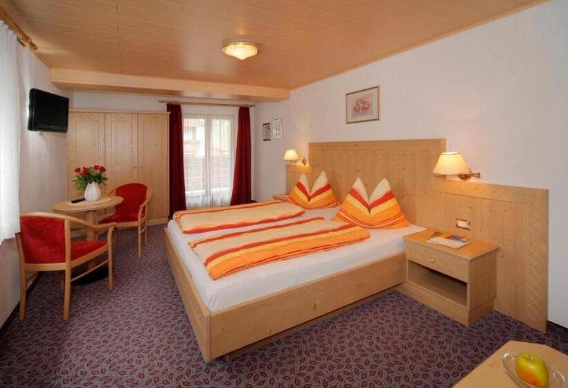 اتاق استاندارد با بالکن, Alpshotel Bergland