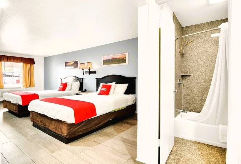 Номер Стандарт 2 Двуспальные Кровати, Oyo Hotel Three Rivers Tx Us 281