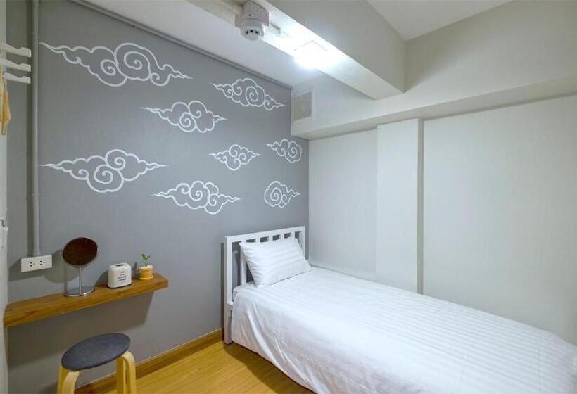 غرفة قياسية فردية حمام مشترك, Bedfriends Poshtel