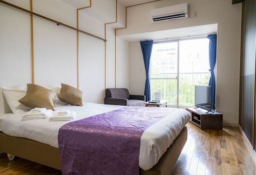 Апартаменты Deluxe 1 Спальня, Spresso Namba Parks Street