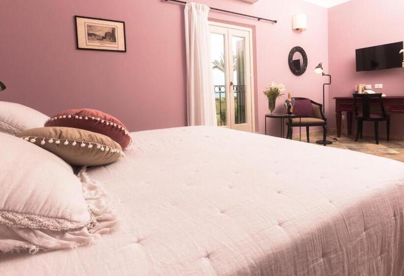 바다 전망 스위트, Agriturismo Baglio Donnafranca Wine Resort