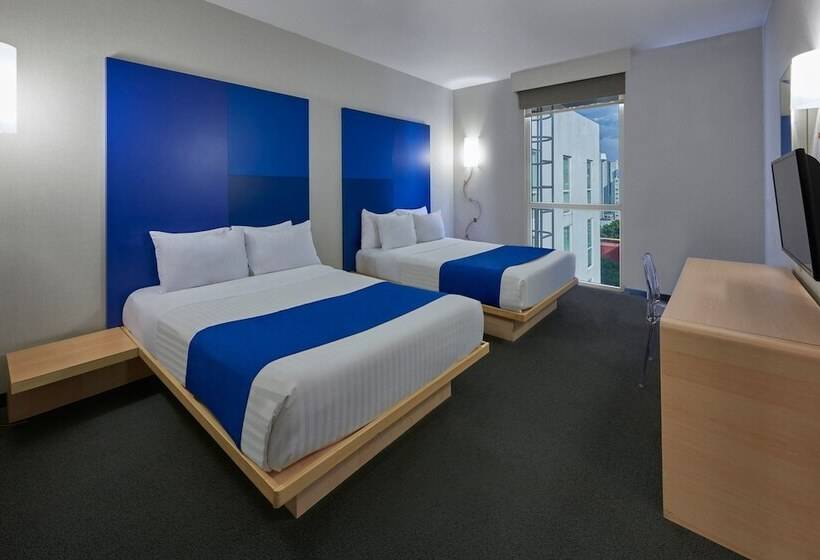 Номер Стандарт 2 Двуспальные Кровати, City Express Plus By Marriott Ciudad De México Reforma El ángel