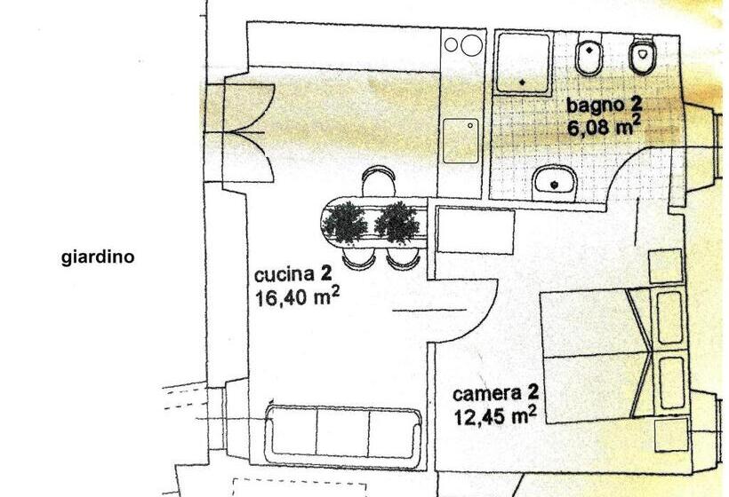 带1个卧室的公寓, Agriturismo Borgo Floreani