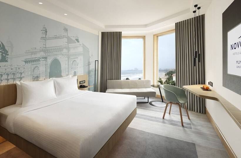 اتاق سوپریور با چشم‌انداز دریا, Novotel Mumbai Juhu Beach