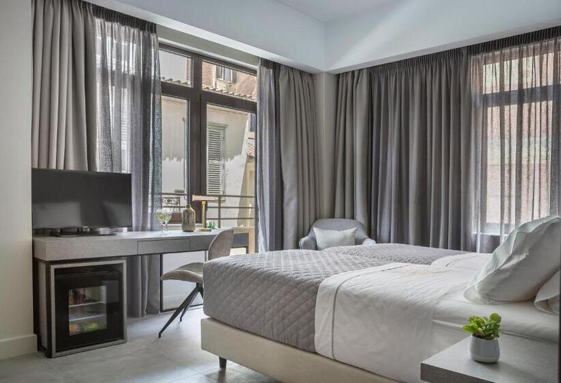 バルコニー付きスーペリアルーム, Royalty Hotel Athens