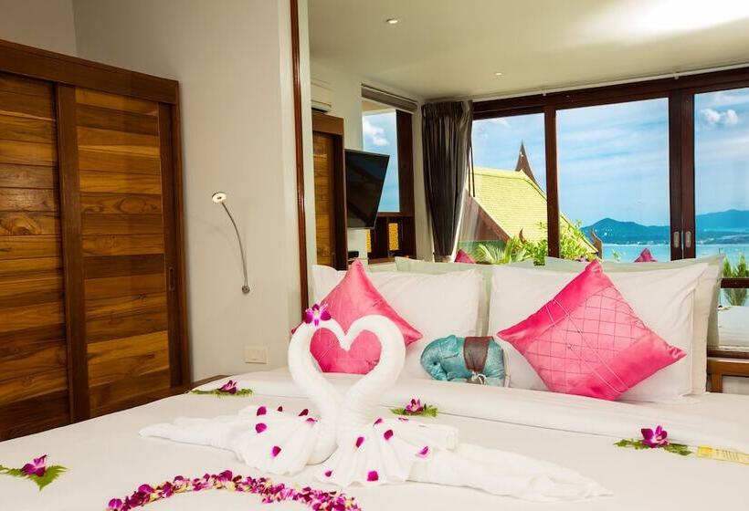 Вилла 2 Спальни Вид на Море, Sandalwood Luxury Villa Resort