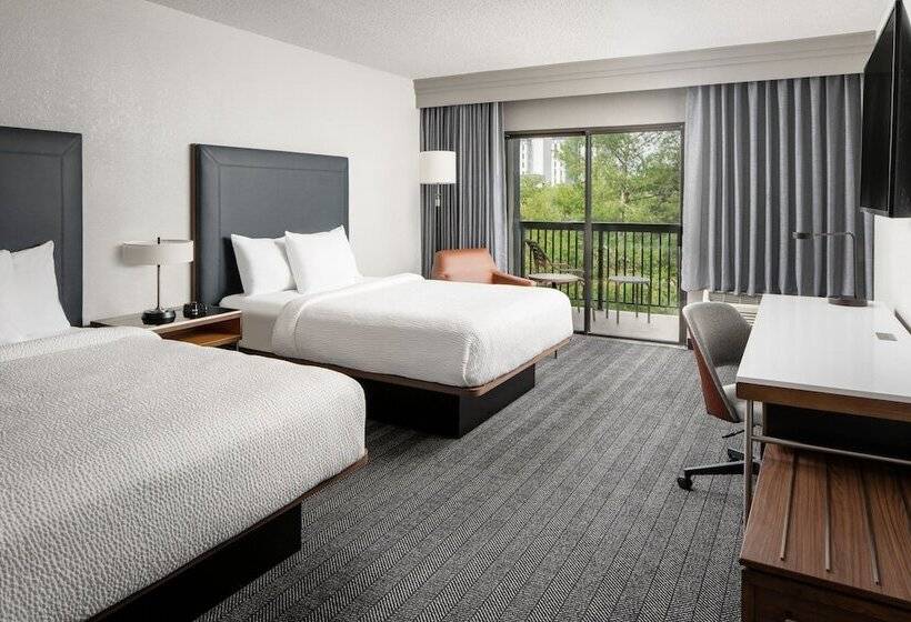 스탠다드 룸 더블 침대 2개, Courtyard By Marriott New Orleans Metairie