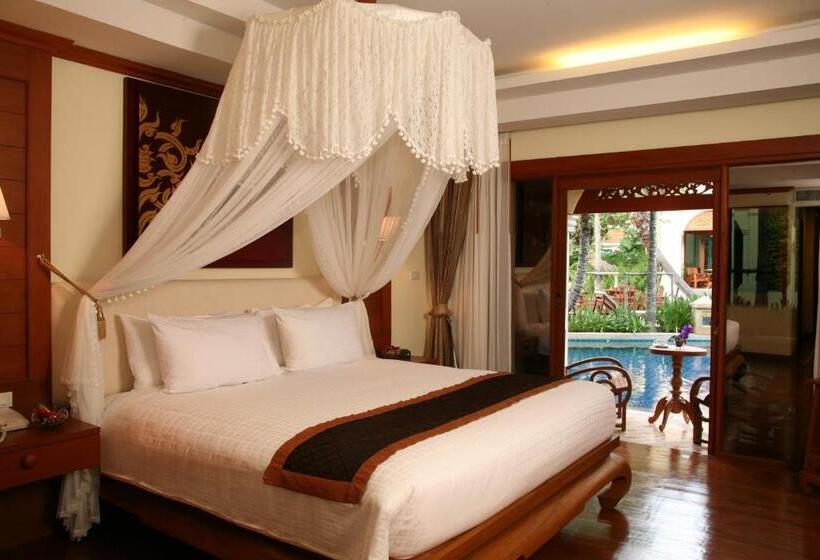 اتاق استاندارد با چشم‌انداز استخر, Khum Phaya Resort & Spa Boutique Collection