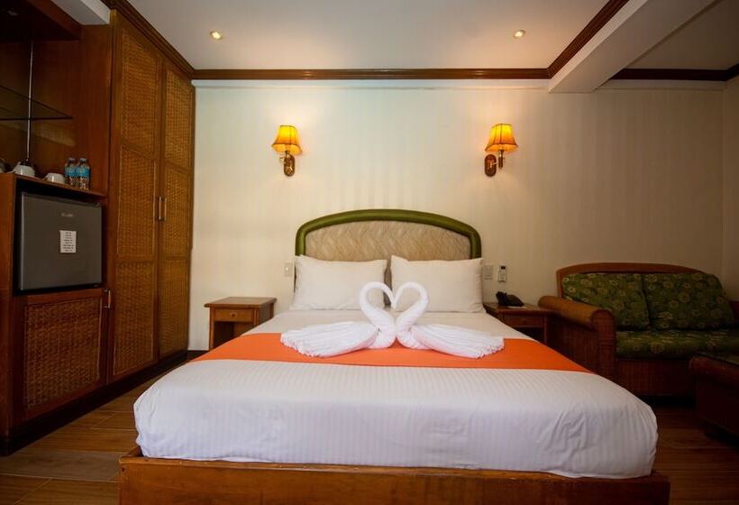 풀장 전망 디럭스 룸, Red Coconut Beach Hotel Boracay
