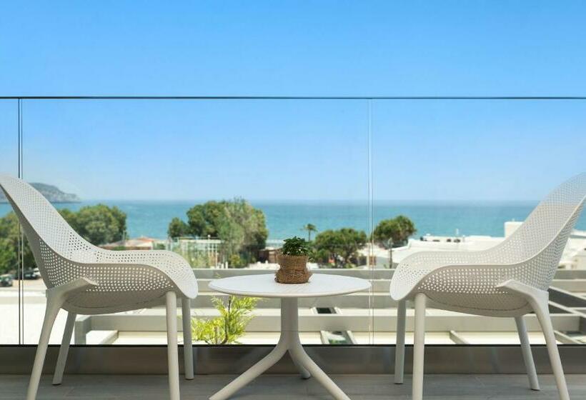 Quarto Deluxe Vista Mar, Atlantica Amalthia Beach Hotel   Adults Only