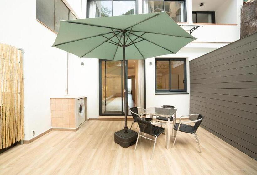 带海景的标准工作室, Apartaments Voralmar