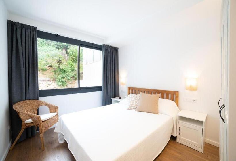 带1个卧室带花园景观的公寓, Apartaments Voralmar