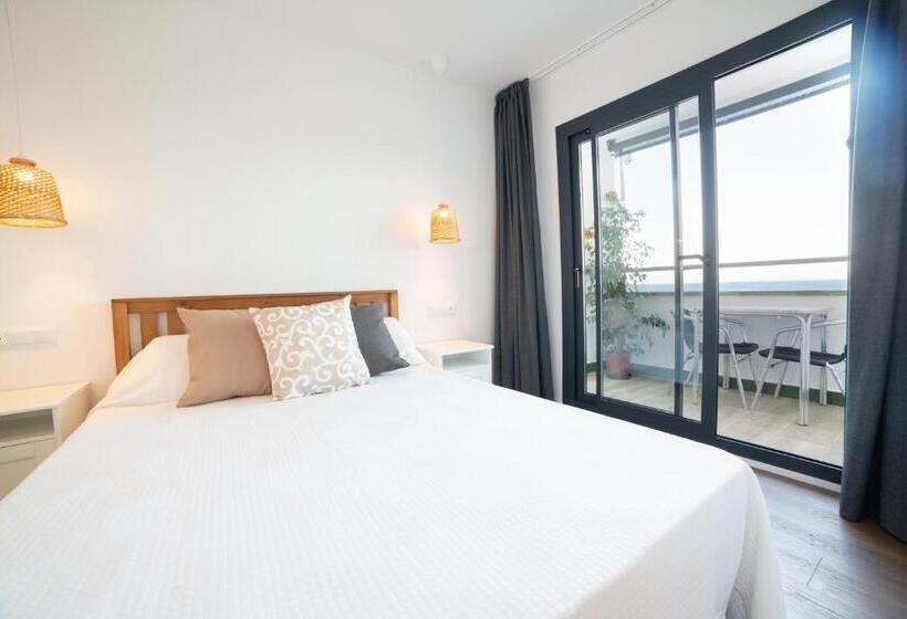 带1个卧室的带海景的公寓, Apartaments Voralmar