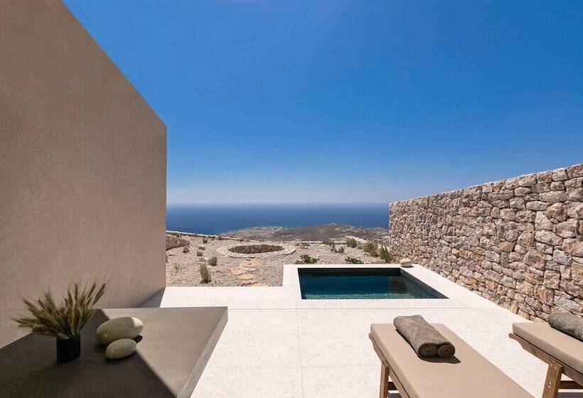 ویلای 1 خوابه با چشمانداز دریا, Santorini Sky, Luxury Resort