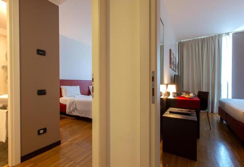 Апартаменты с 1 спальней, смежные, Euro Hotel Residence