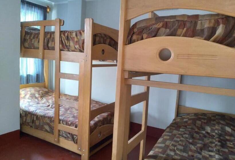 اتاق استاندارد چهارنفره با سرویس بهداشتی مشترک, Andes Hostel