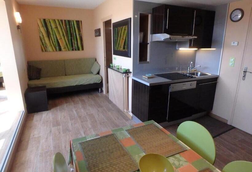 1침실 테라스 아파트 바다 전망, Residence Veles Plage