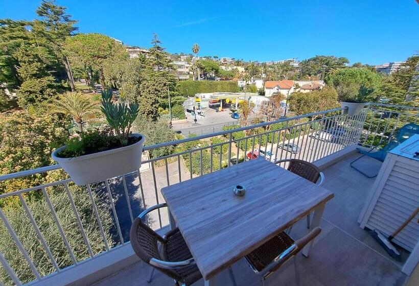 침실 1개 전망 아파트, Residence Veles Plage