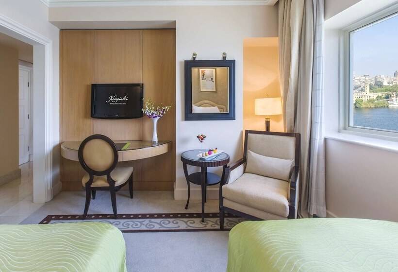 חדר דלוקס, Kempinski Nile Hotel, Cairo