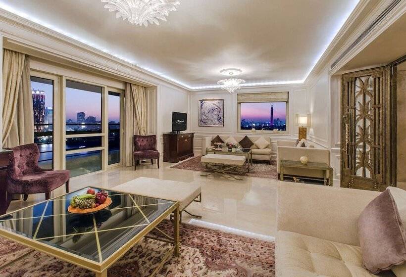 סוויטה נשיאותית, Kempinski Nile Hotel, Cairo